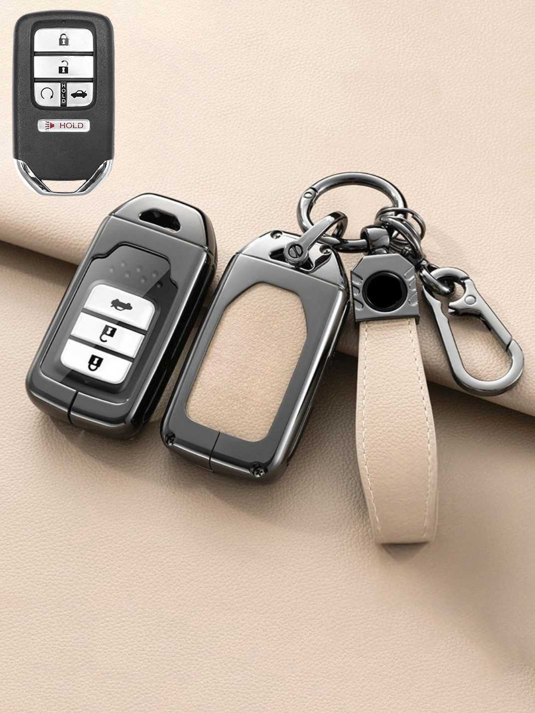 Premium Visible-Button Honda Key Shell