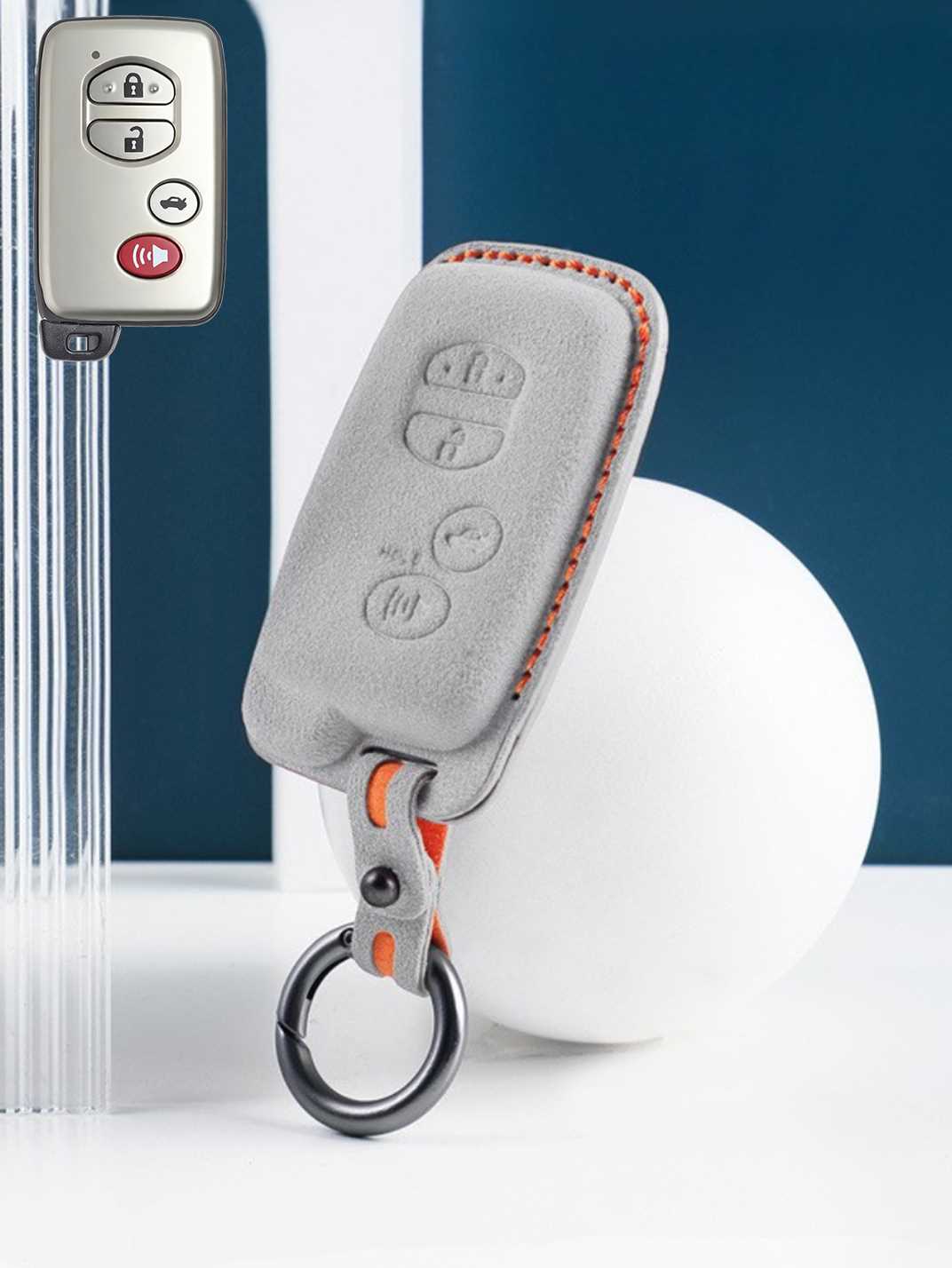 Genuine Alcantara Toyota Key Fob Cover