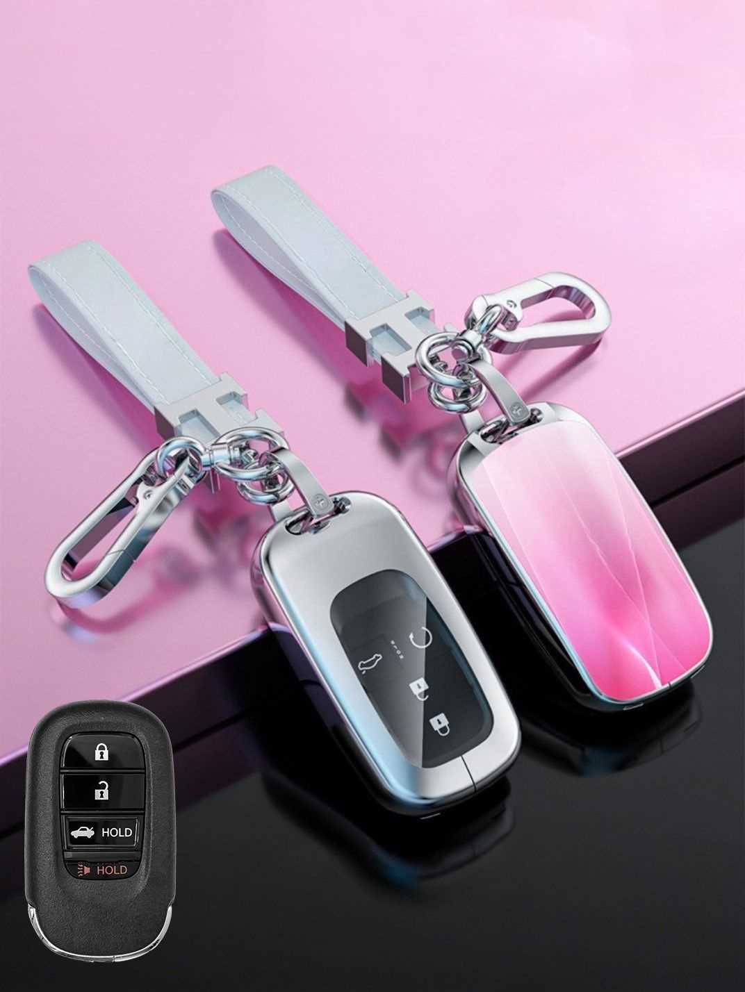 Visible Button Honda Key Protector Shell