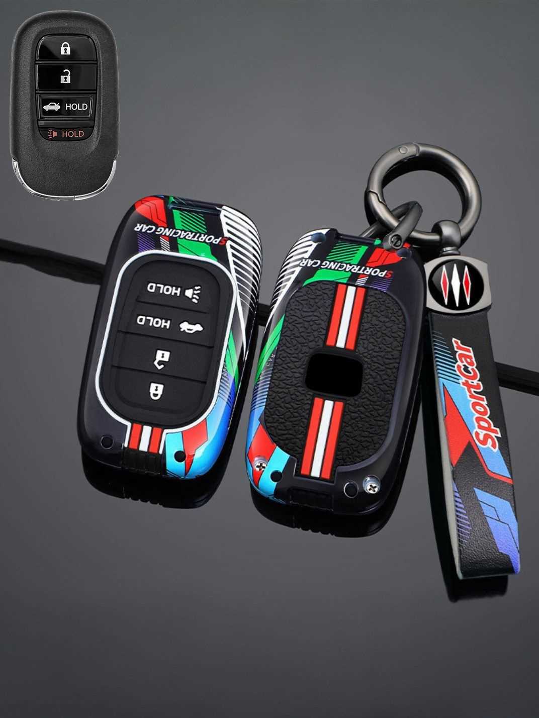 Premium Alloy Honda Key Fob Cover