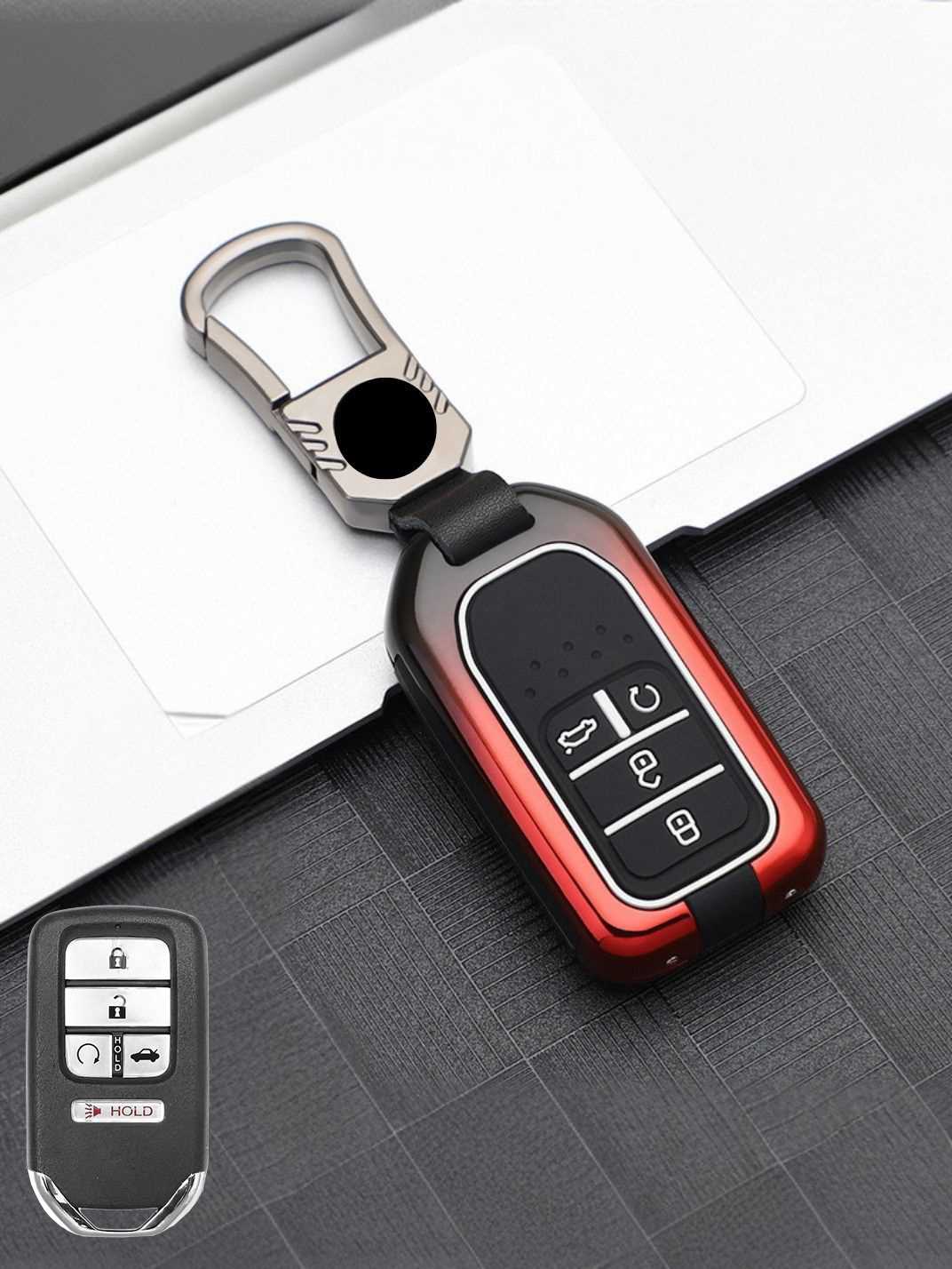 Luxury Colored Alloy Honda Key Fob Case