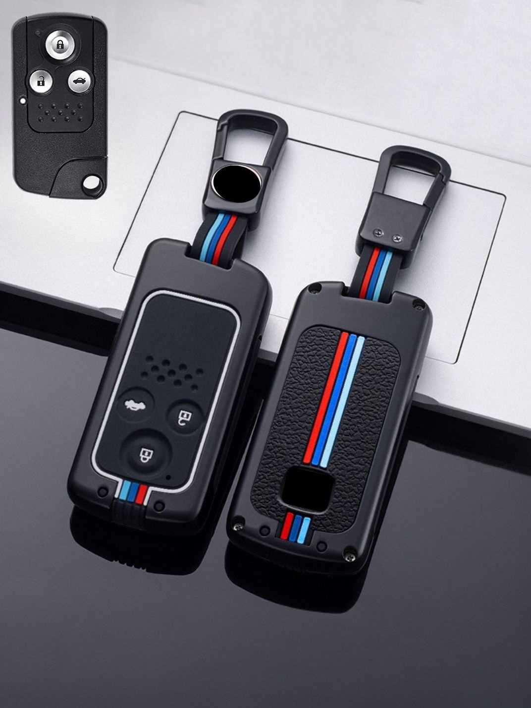 Luxury Colored Alloy Honda Key Fob Case