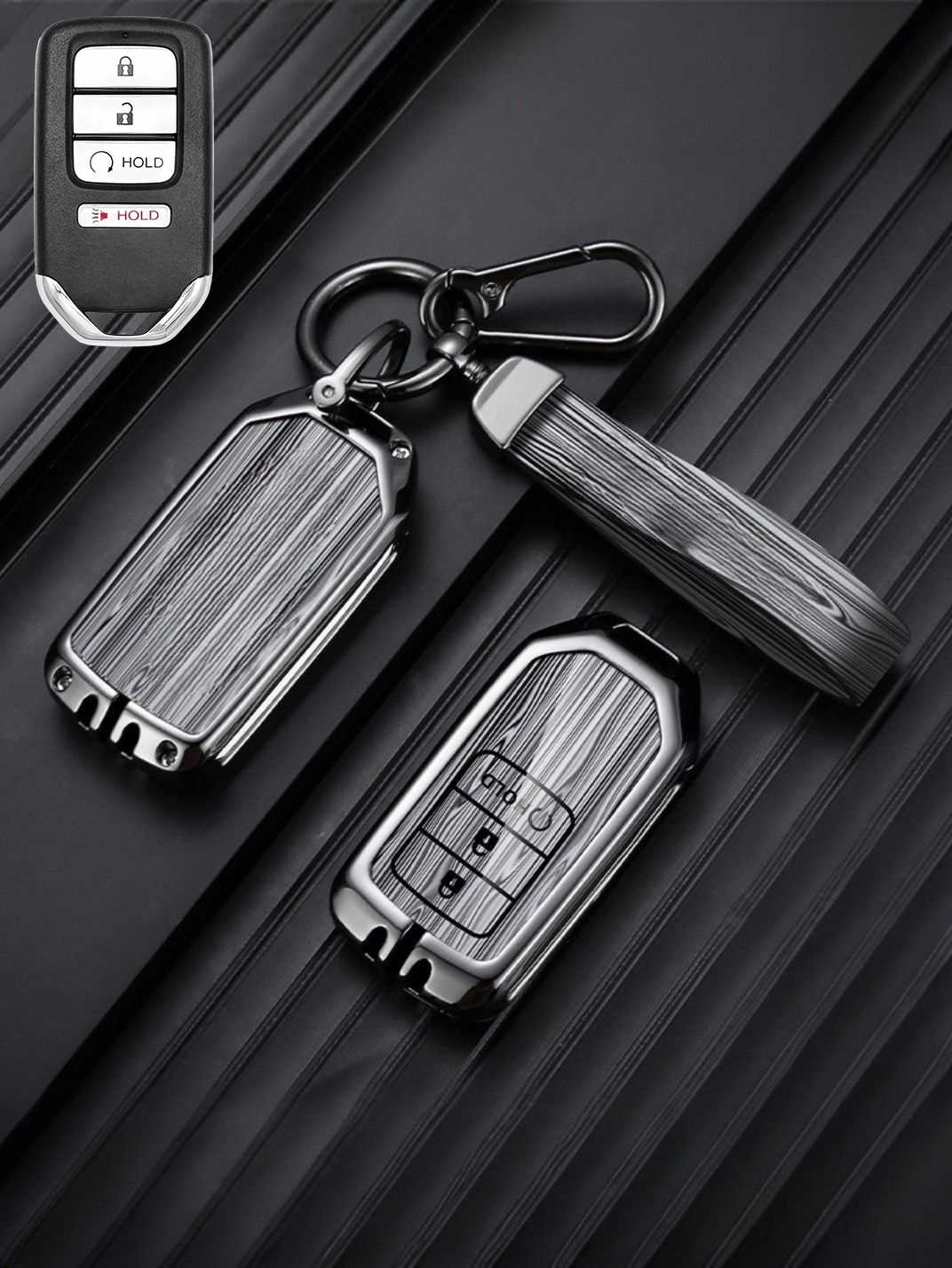 Heavy-Duty Zinc Alloy Honda Key Fob Cover