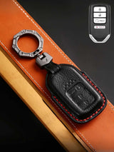 Premium Genuine Leather Honda Key Cover