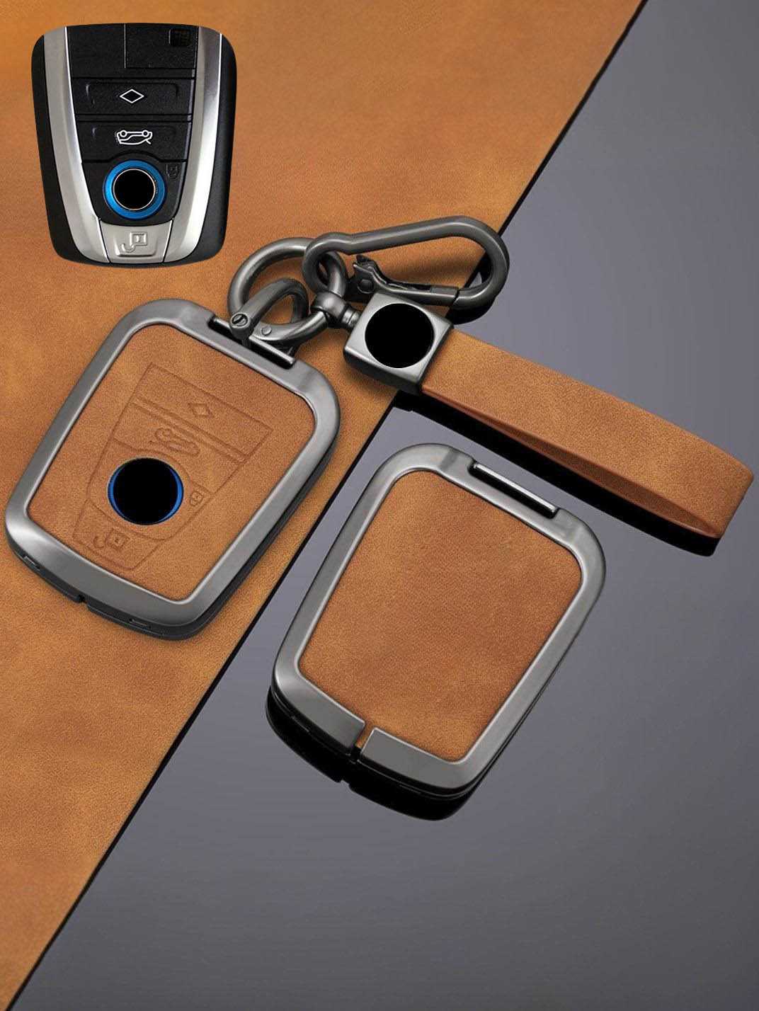 Premium Genuine Leather BMW Key Cover