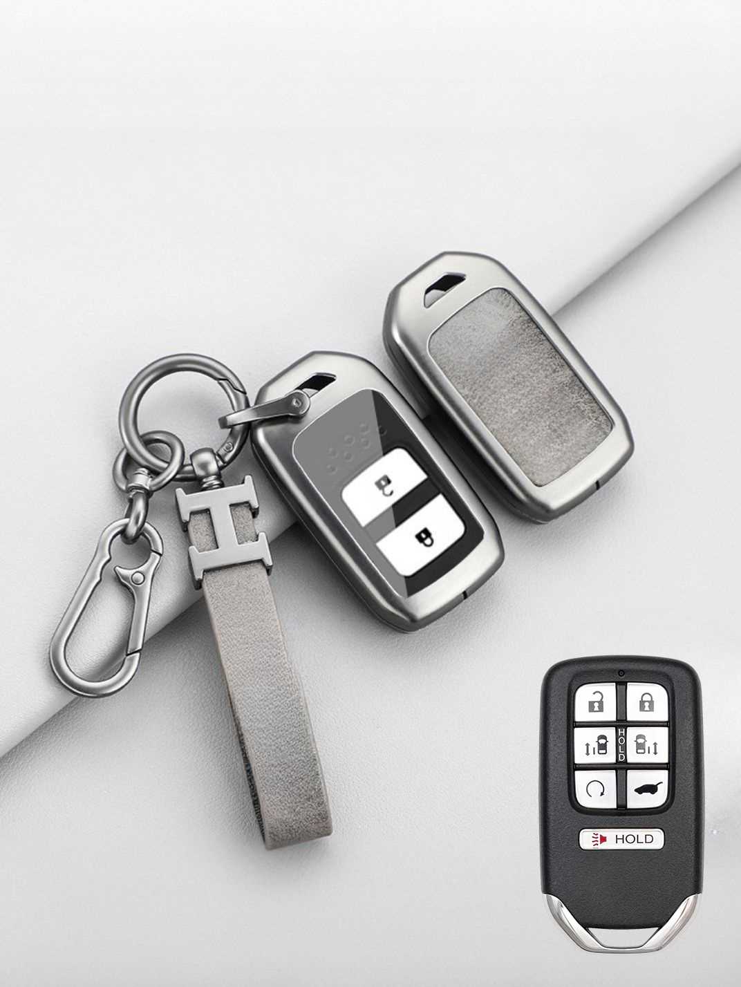 Premium Visible-Button Honda Key Shell