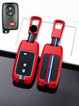 Luxury Colored Alloy Toyota Key Fob Case