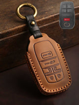 Premium Genuine Leather Toyota Key Cover
