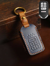 Premium Genuine Leather Honda Key Cover