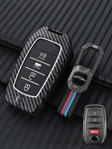 Luxury Colored Alloy Toyota Key Fob Case