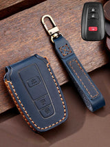 Premium Genuine Leather Toyota Key Cover