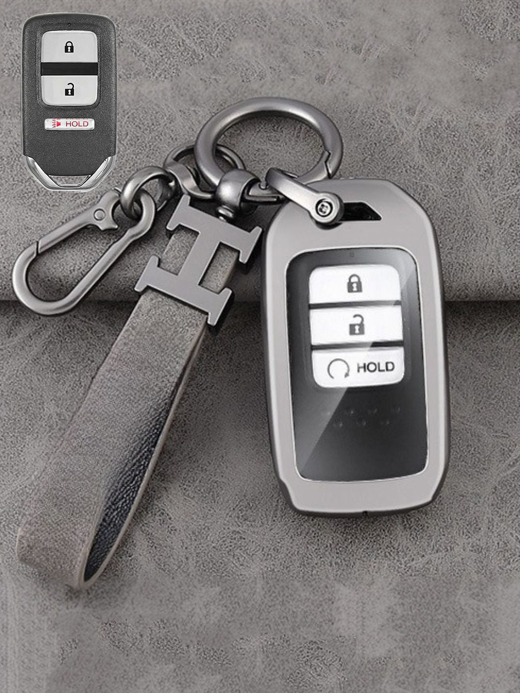 Premium Visible-Button Honda Key Shell