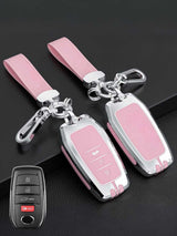 Luxury Colored Alloy Toyota Key Fob Case