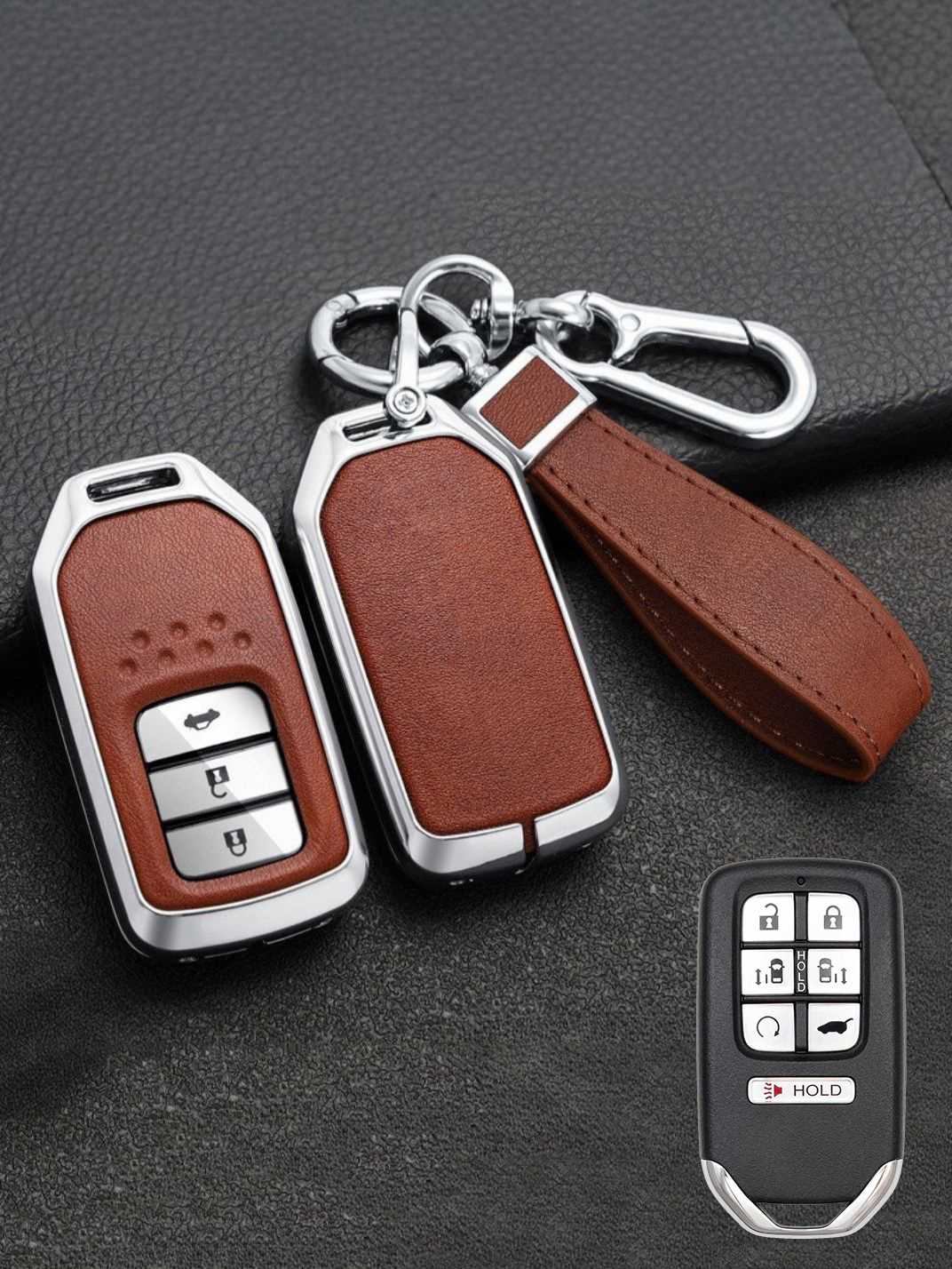 Premium Visible-Button Honda Key Shell