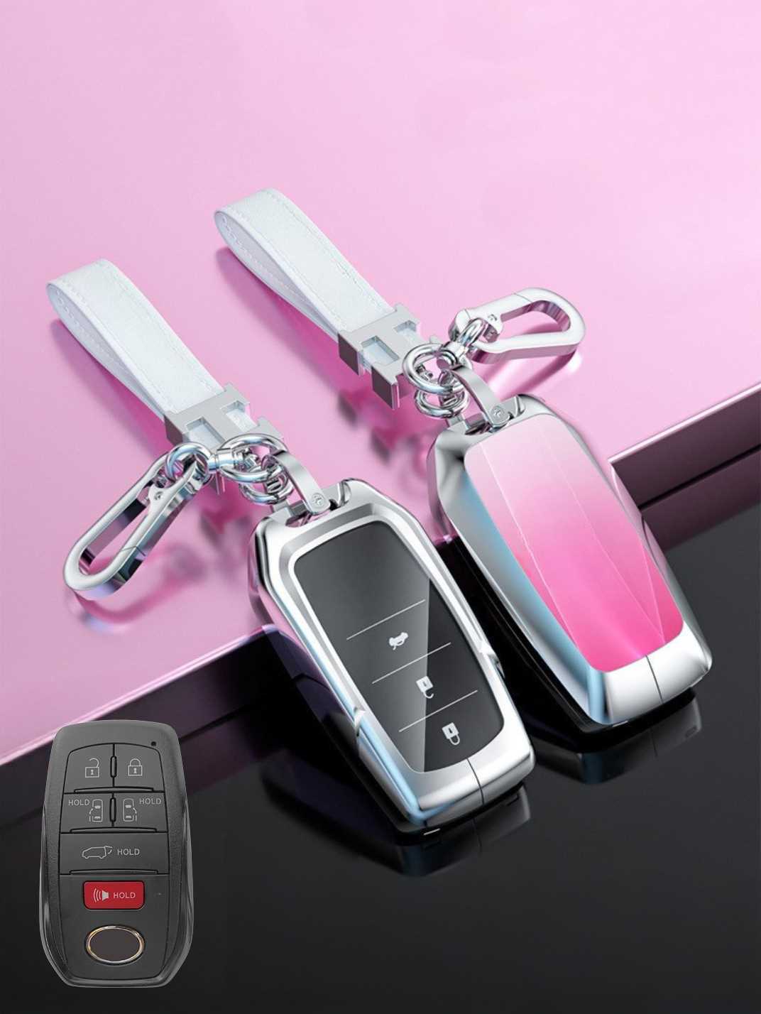 Visible Button Toyota Key Protector Shell