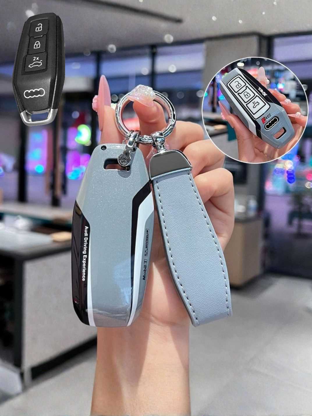 Shockproof Protective Audi Key Fob Cover