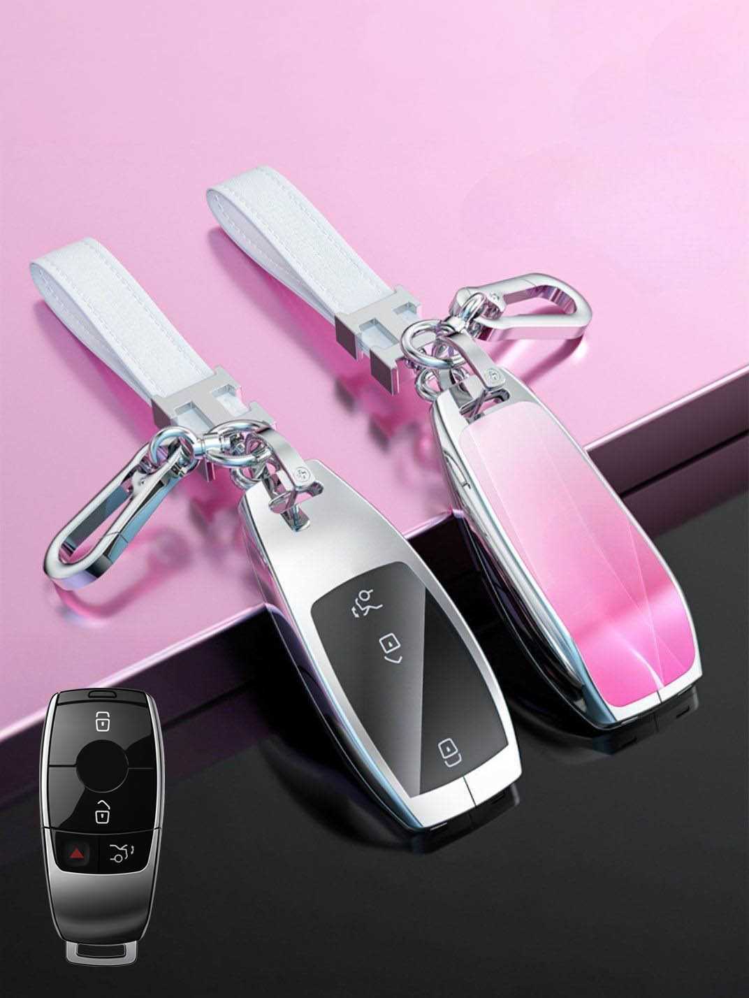 Visible Button Mercedes-Benz Key Protector Shell