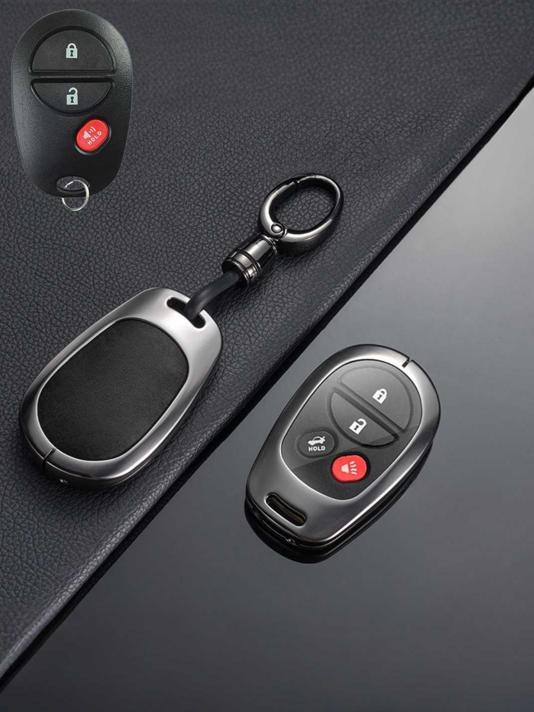 Premium Genuine Leather Toyota Key Cover