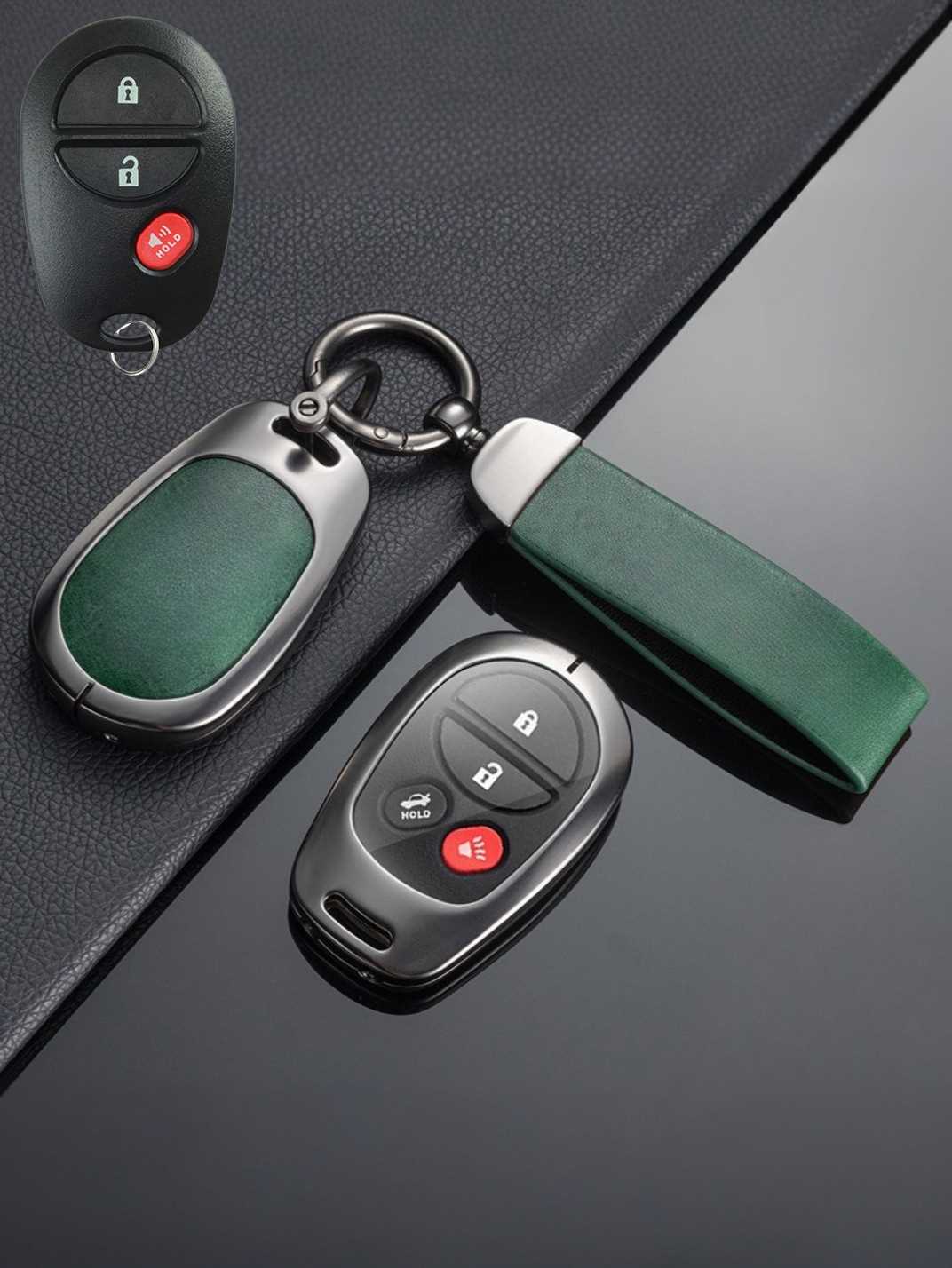 Premium Visible-Button Toyota Key Shell