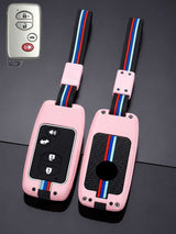 Luxury Colored Alloy Toyota Key Fob Case