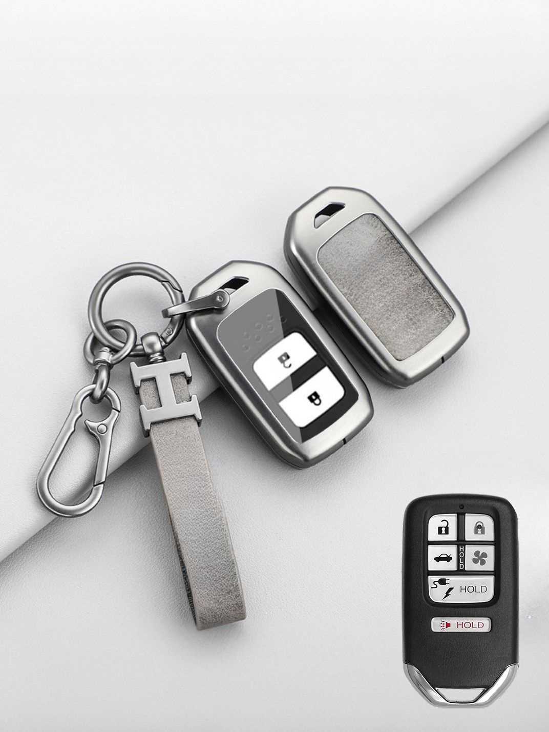 Premium Visible-Button Honda Key Shell