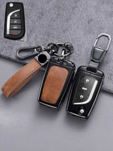 Premium Visible-Button Toyota Key Shell