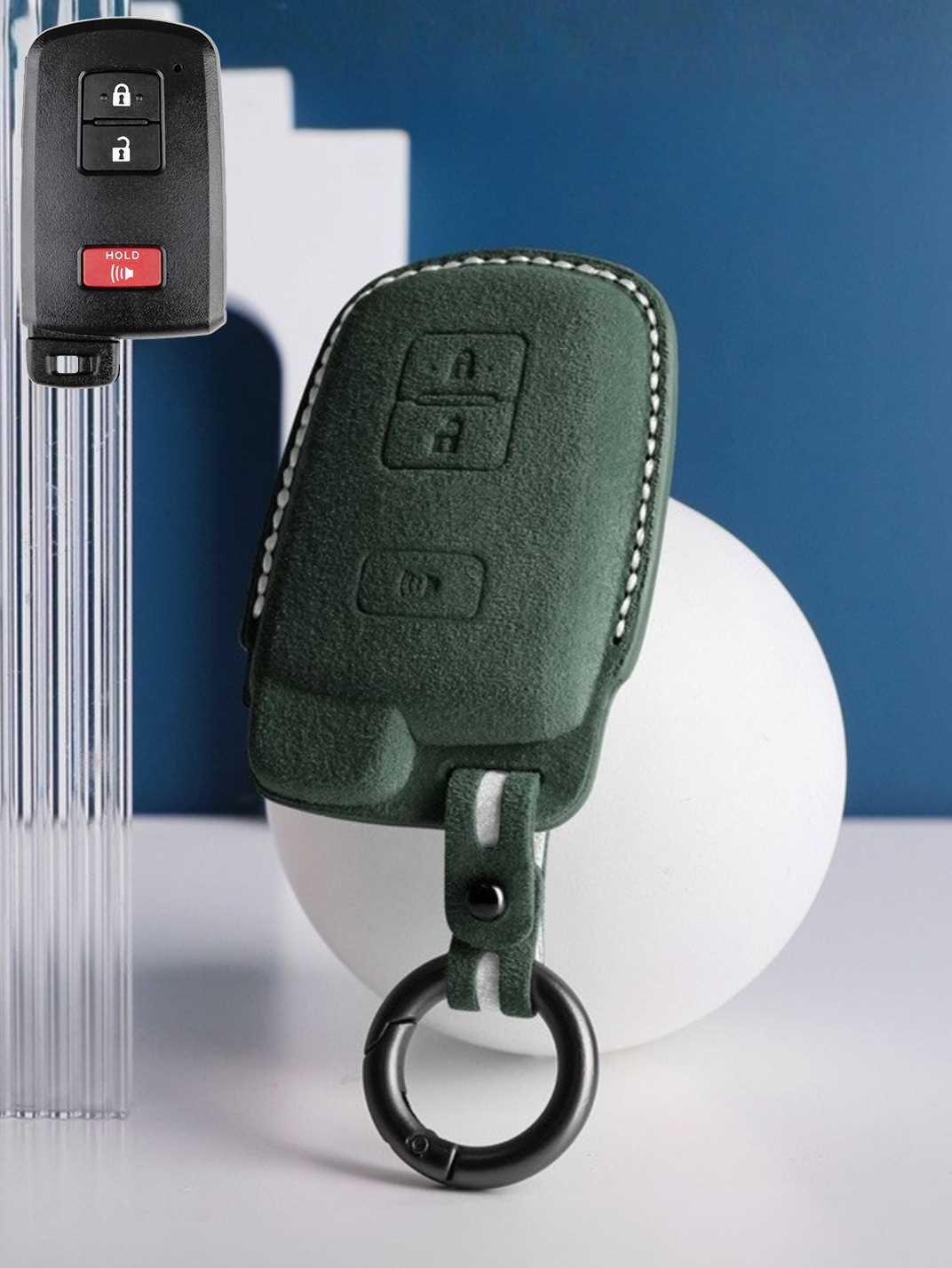 Genuine Alcantara Toyota Key Fob Cover