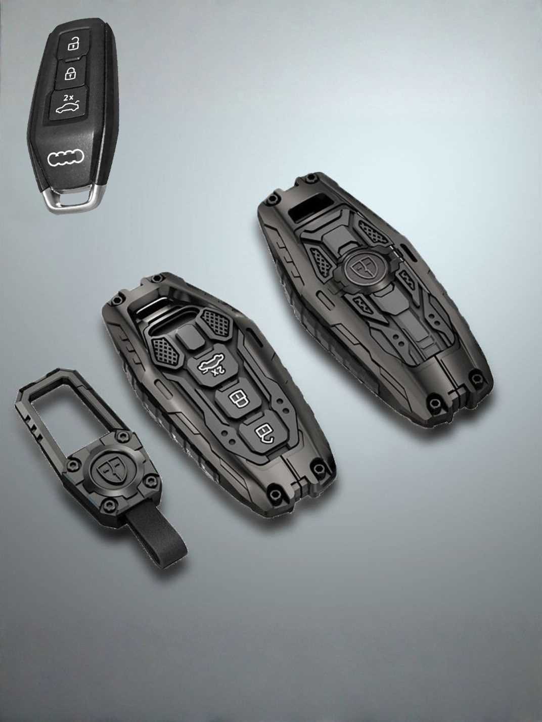 Premium Alloy Audi Key Fob Cover