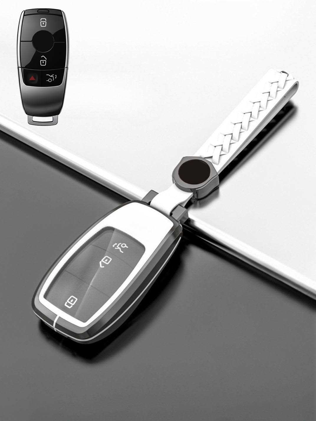 Visible Button Mercedes-Benz Key Protector Shell