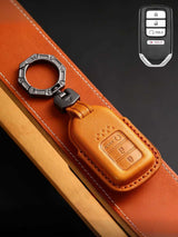 Premium Genuine Leather Honda Key Cover