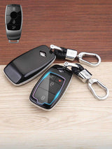 Premium Visible-Button Mercedes-Benz Key Shell