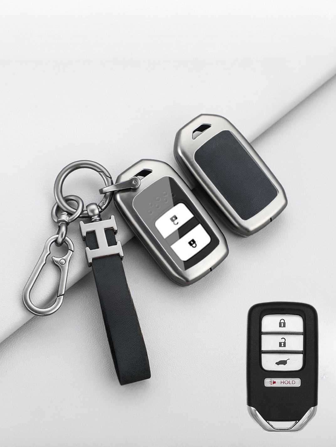 Premium Visible-Button Honda Key Shell