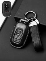 Premium Genuine Leather Honda Key Cover
