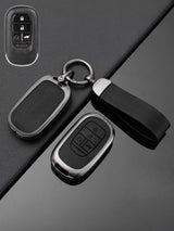 Honda Key Genuine Leather & Metal Frame