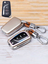 Premium Visible-Button Toyota Key Shell