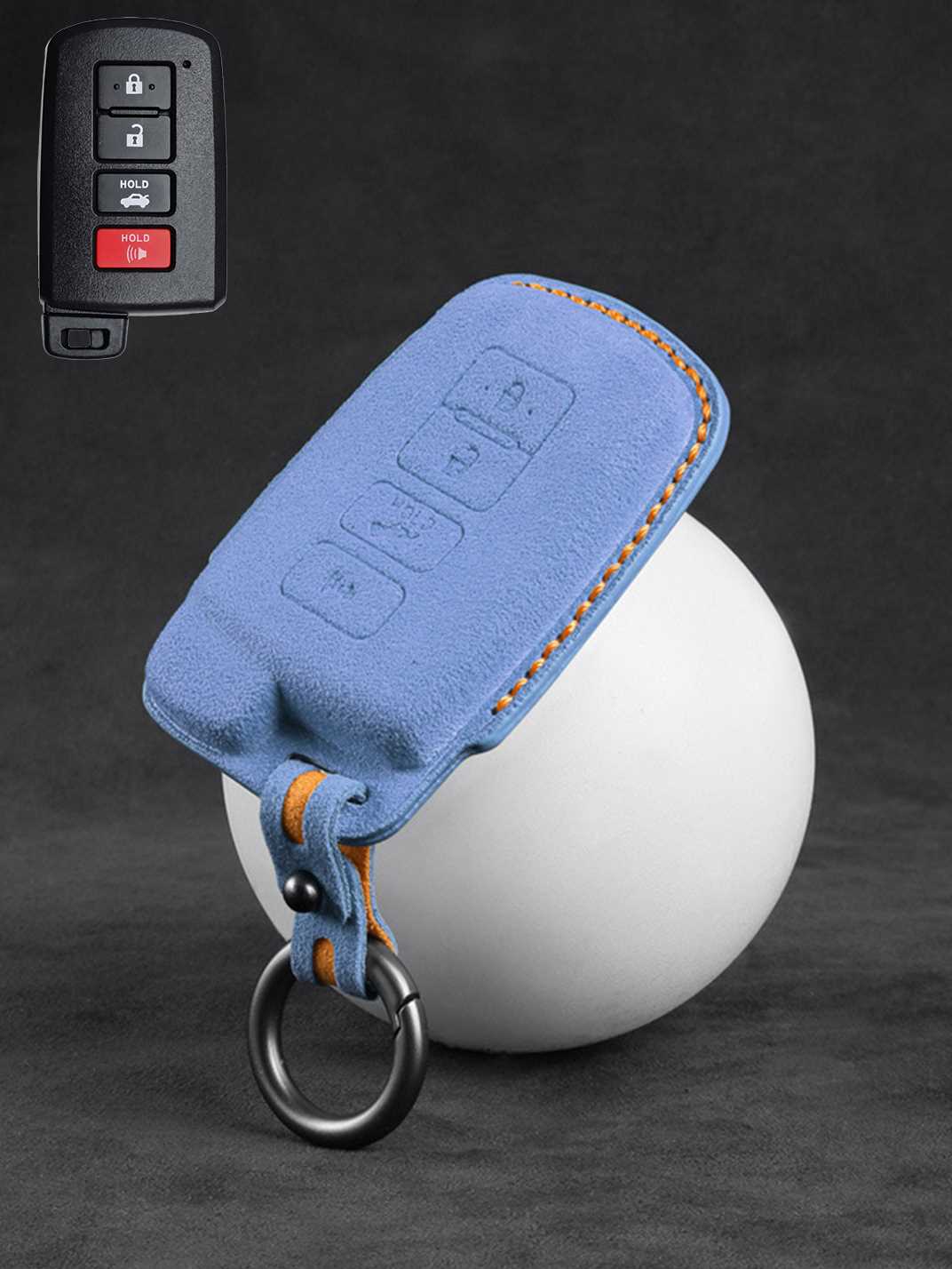 Genuine Alcantara Toyota Key Fob Cover
