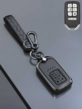 Honda Key Genuine Leather & Metal Frame