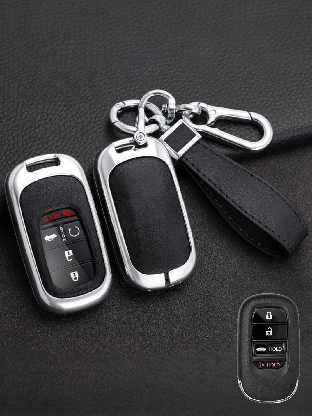 Premium Visible-Button Honda Key Shell