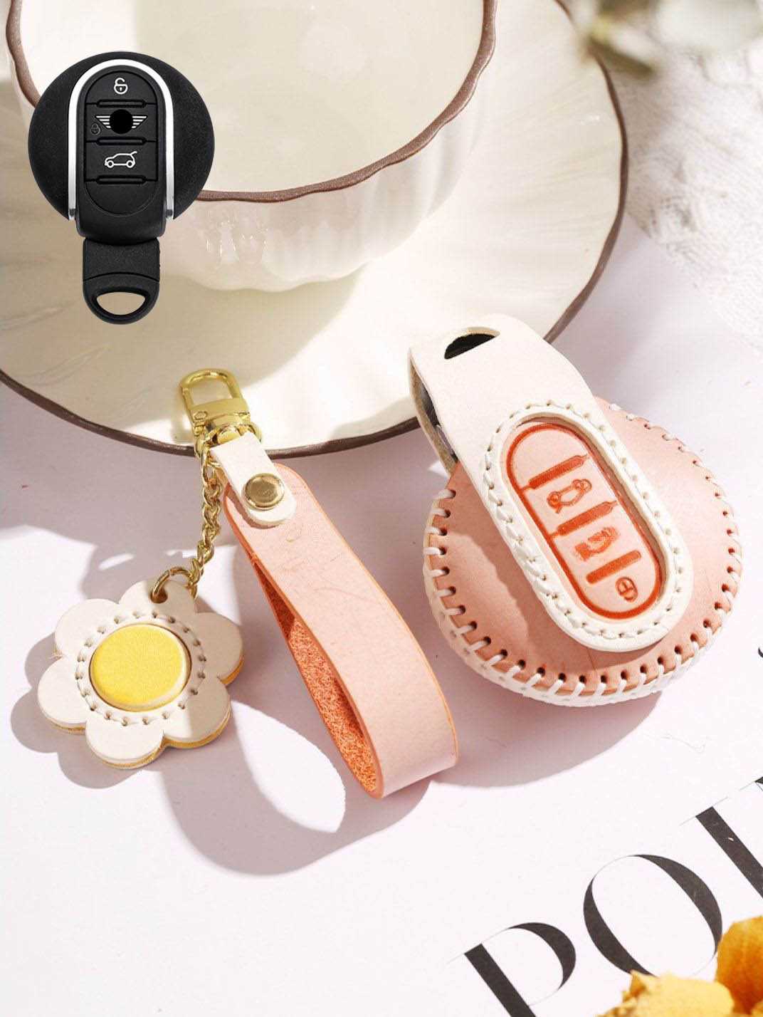 Premium Genuine Leather MINI Key Cover