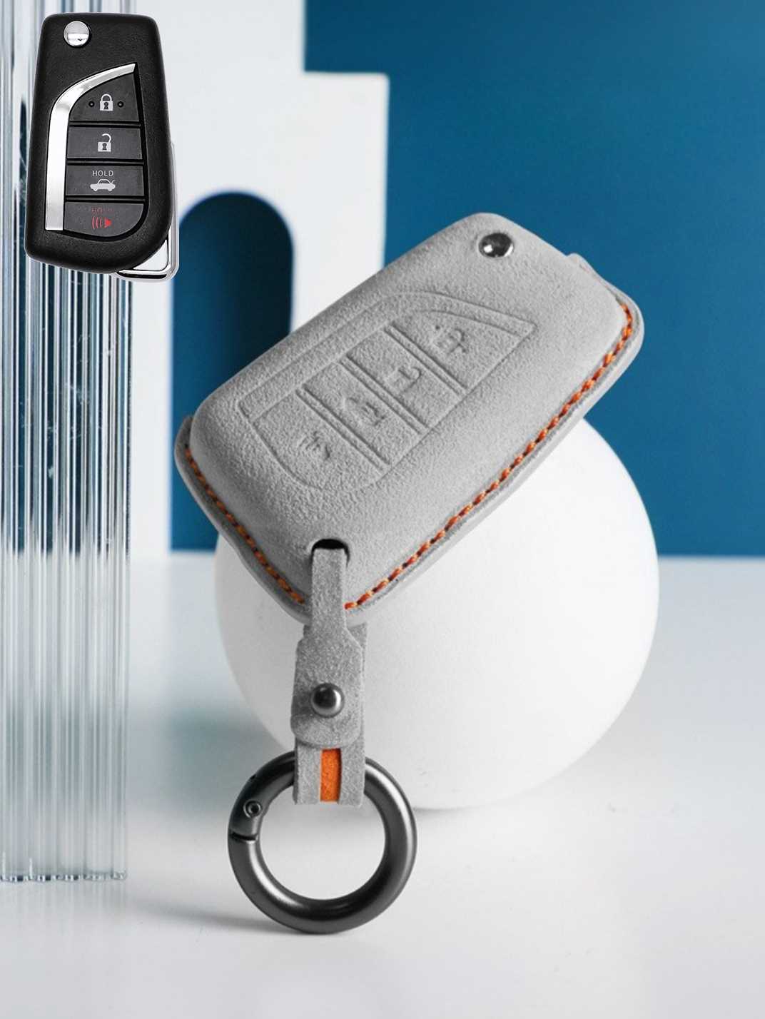Genuine Alcantara Toyota Key Fob Cover