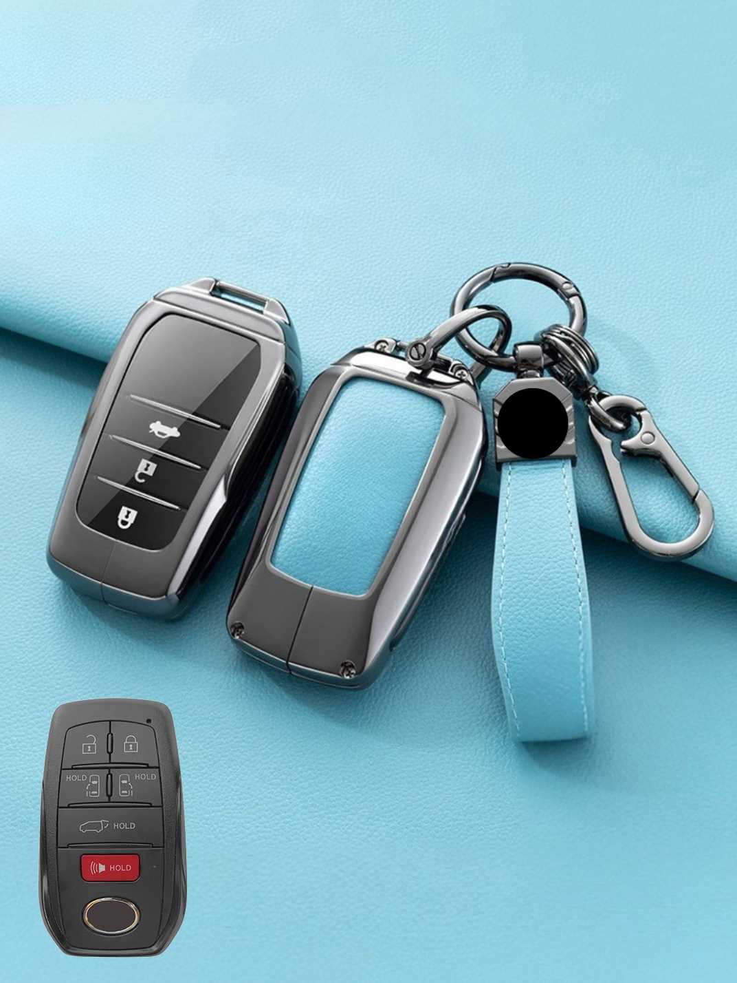 Premium Visible-Button Toyota Key Shell