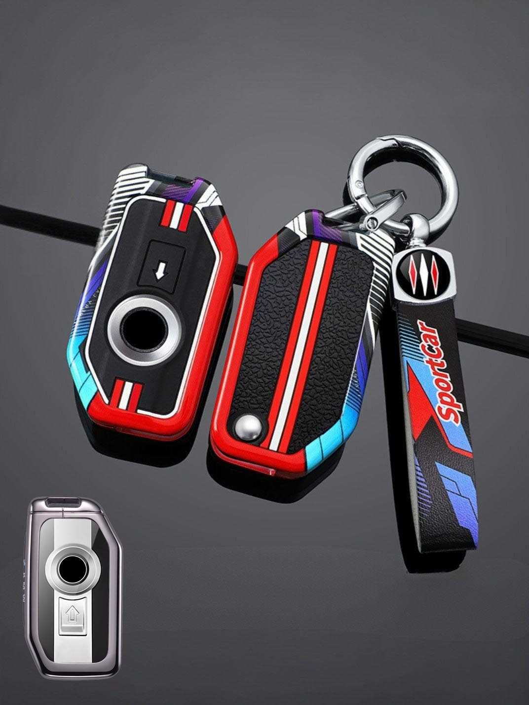Premium Alloy BMW Motorcycle Key Fob Cover