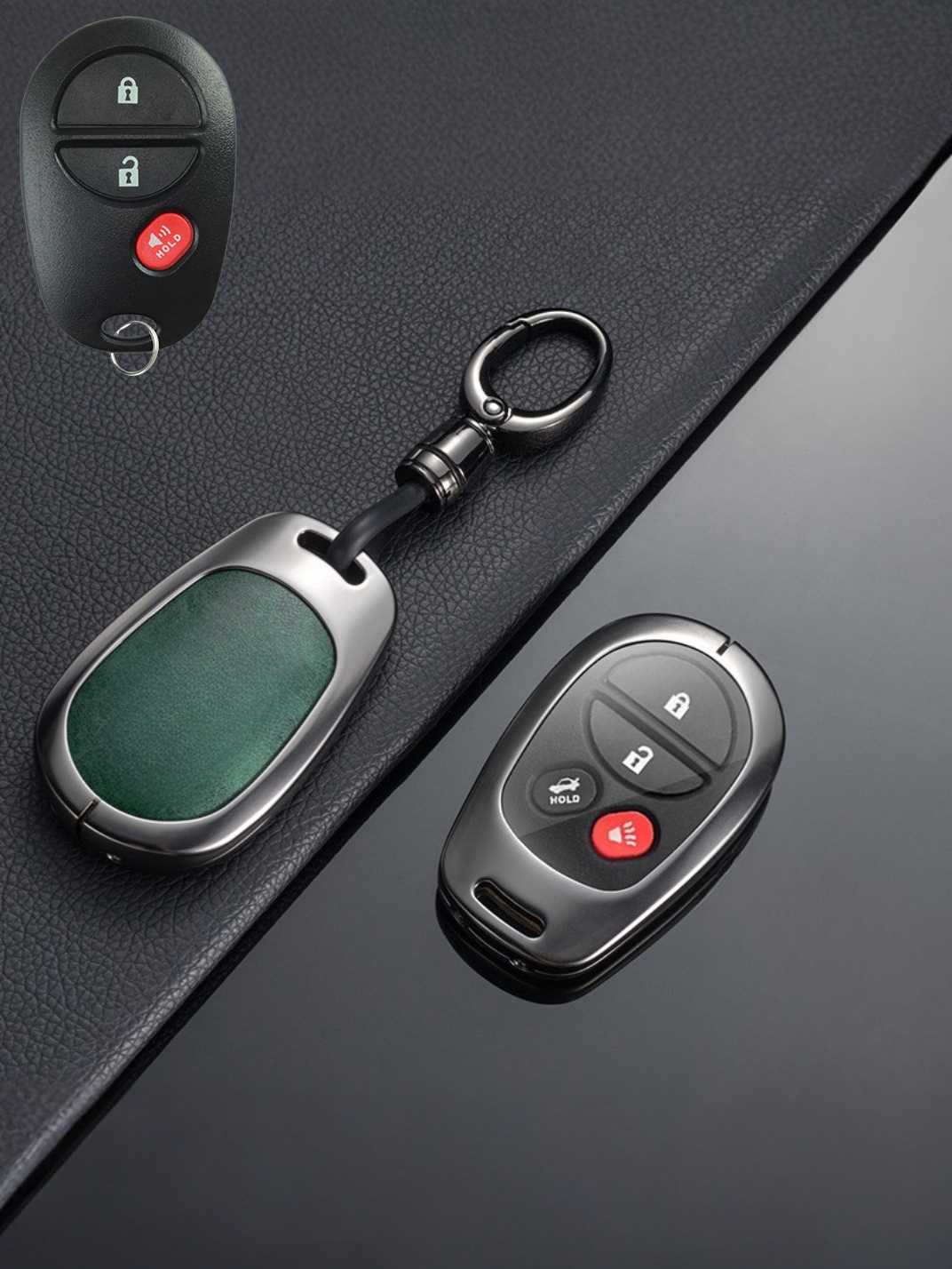 Premium Genuine Leather Toyota Key Cover