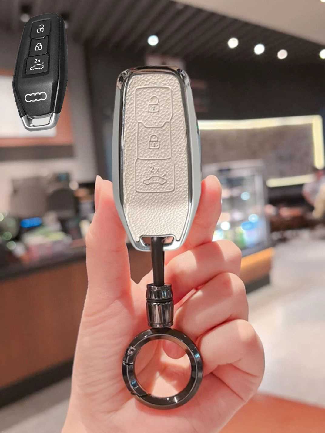 Premium TPU Key Cover for Audi Key Fob