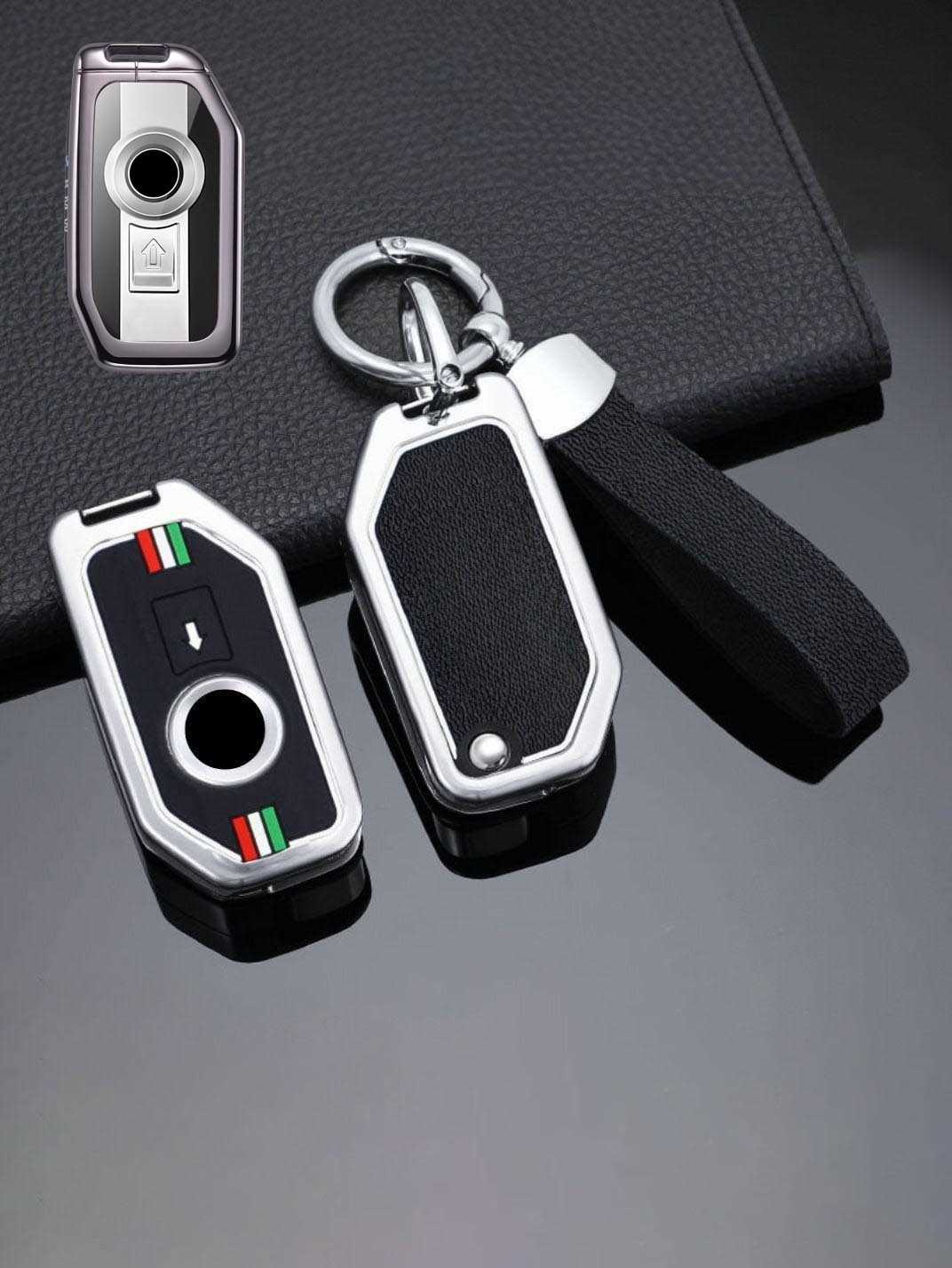 Luxury Colored Alloy BMW Motorcycle Key Fob Case