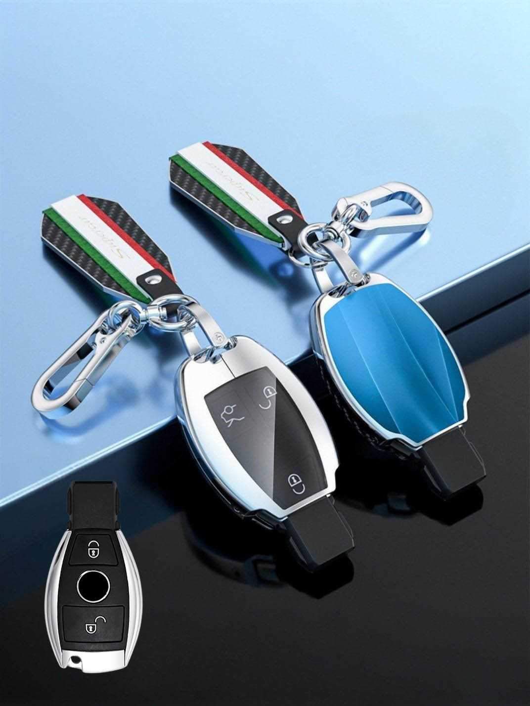 Visible Button Mercedes-Benz Key Protector Shell
