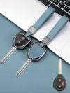 Toyota Key Genuine Leather & Metal Frame