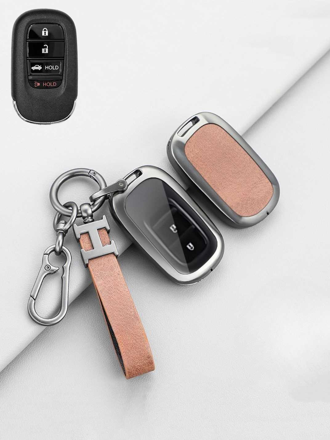 Premium Visible-Button Honda Key Shell