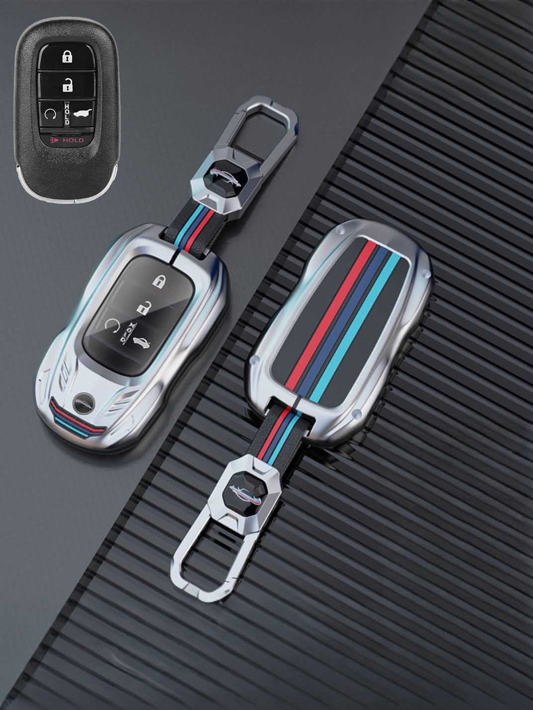 Visible Button Honda Key Protector Shell