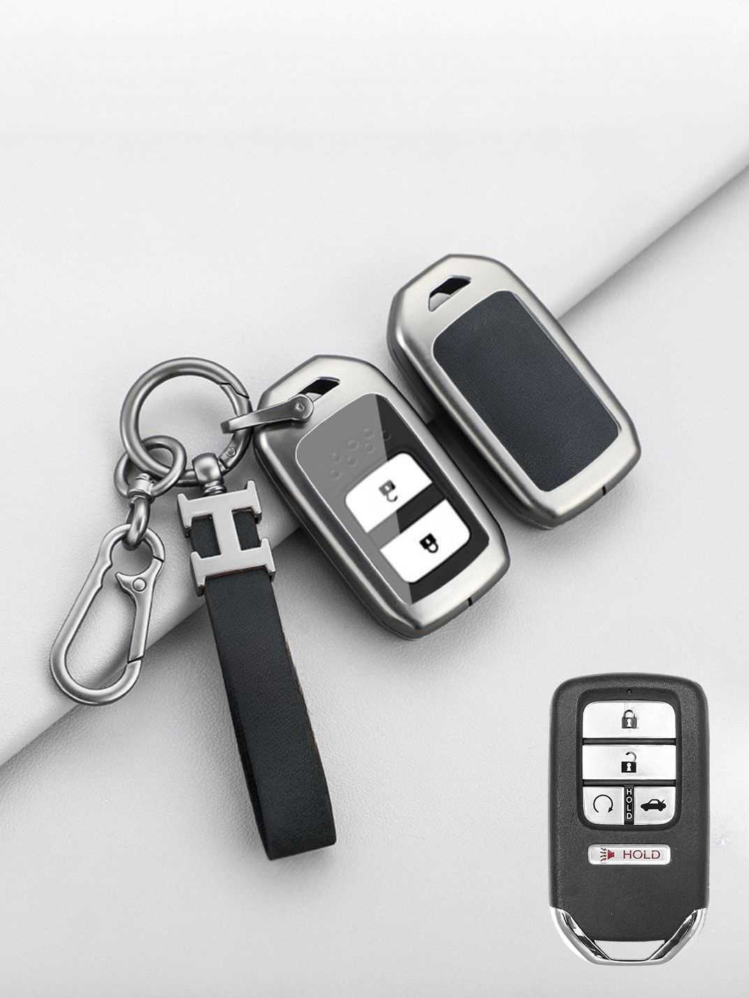 Premium Visible-Button Honda Key Shell